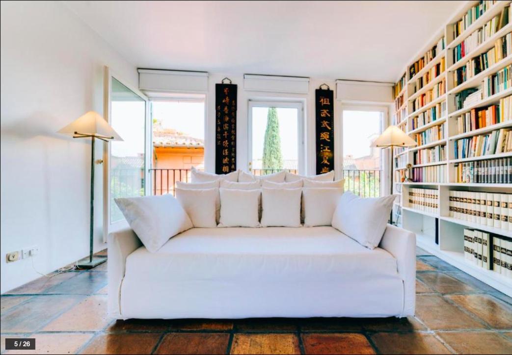 Lägenhet Luxury Art In Trastevere With Terrace Rom