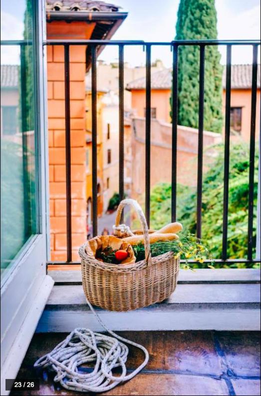 Lägenhet Luxury Art In Trastevere With Terrace